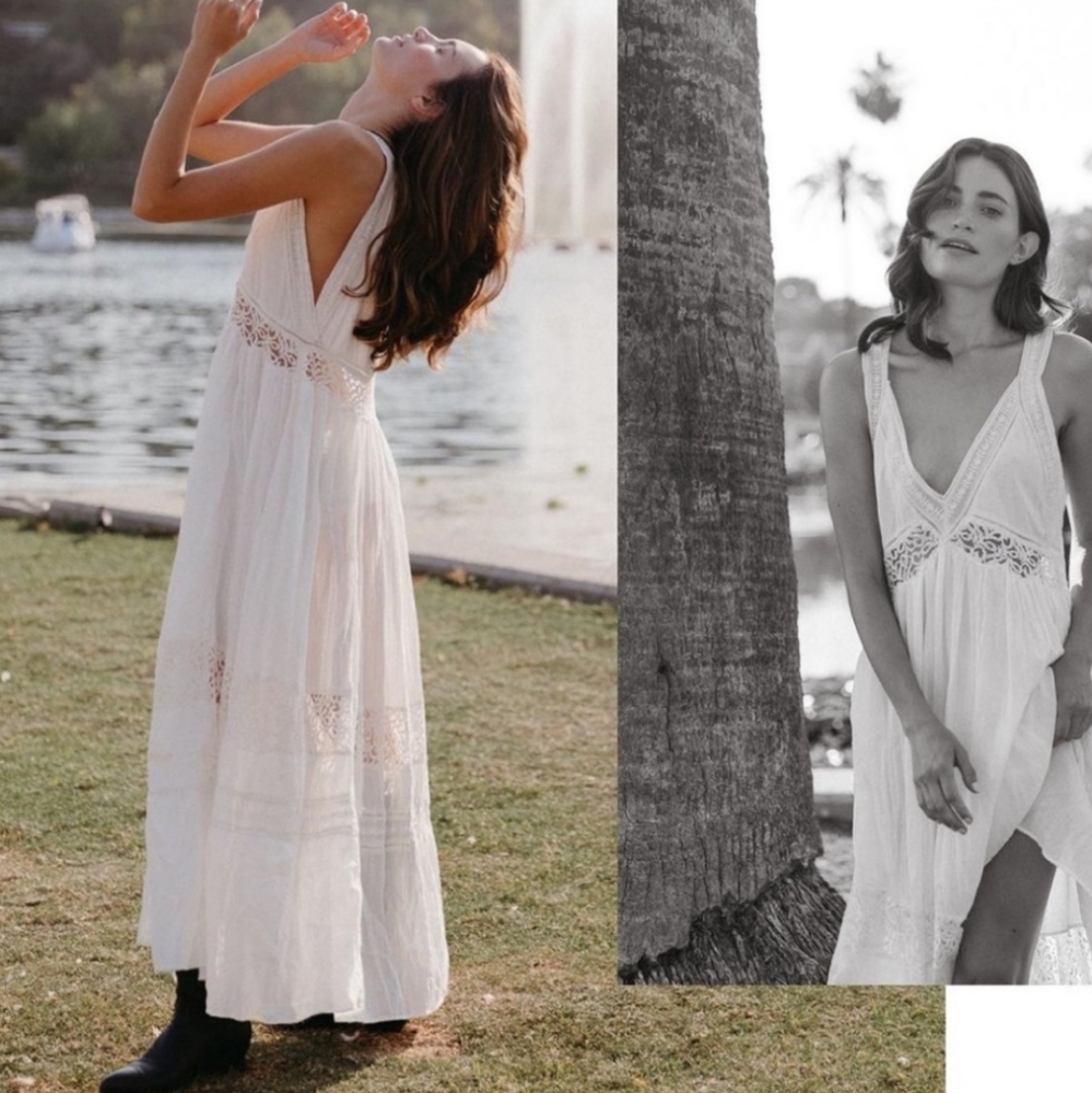 Free People Carla maxi Dress - ivory - Picture 2 of 16
